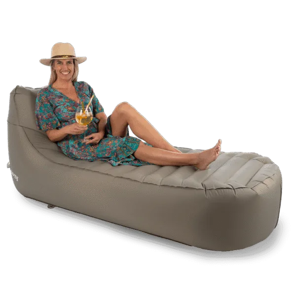 Mr. E-ZY Premium Lounger Light Grey