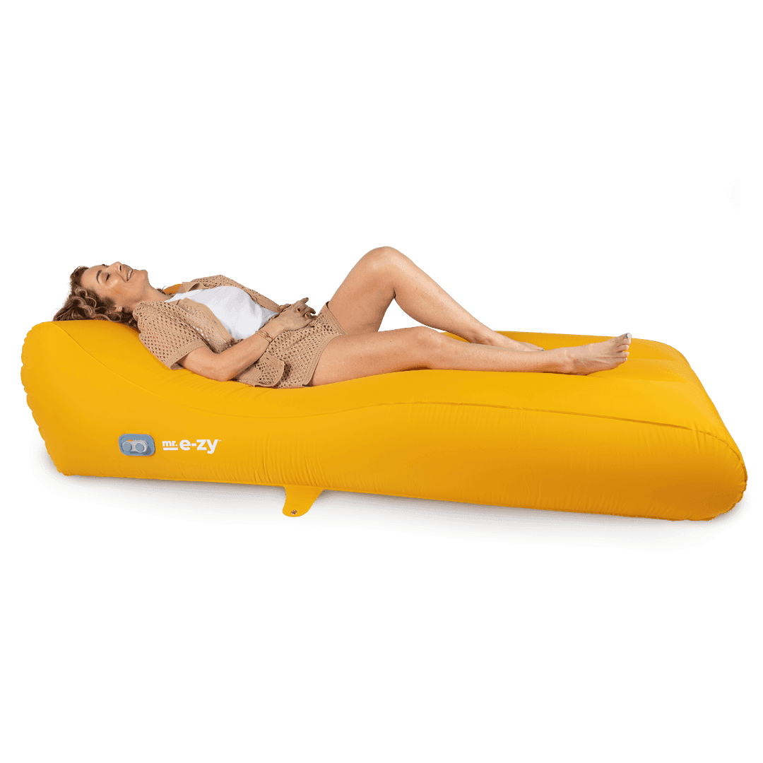 Sunbed Shiny Yellow Mr. E-ZY